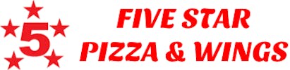 5 Star Pizza & Wings logo