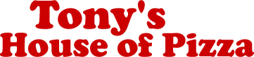 Tony's House of Pizza logo