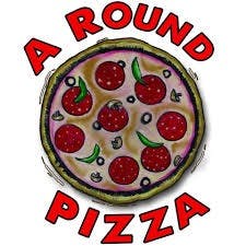 A Round Pizza