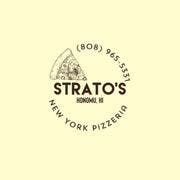 Stratos NY Pizzeria Honomu Logo
