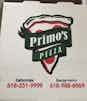 Primo's Pizza Energy logo