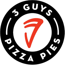 Three Guys Pizza Pies logo