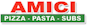 Amici Pizza, Pasta & Subs logo