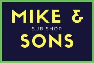 Mike & Son's Sub Shop Logo