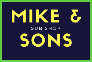 Mike & Son's Sub Shop logo