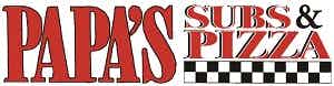 Papa's Subs & Pizza logo