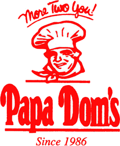 Papa Dom's Pizza logo