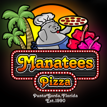 Manatees Pizza logo