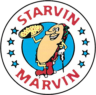 Starvin Marvin Pizza & Subs logo