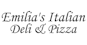 Emilia's Italian Deli & Pizza logo