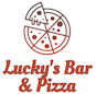 Lucky's Bar & Pizza logo