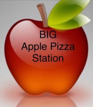 Big Apple Pizza Station Logo