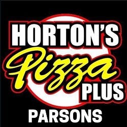 Horton's Pizza Plus Logo