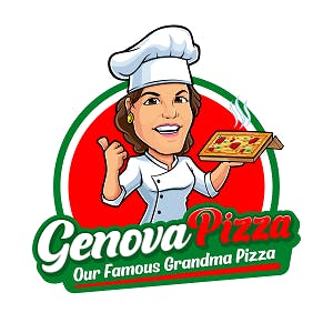 Genova's Pizza Logo