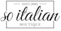 So Italian logo