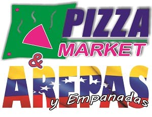 Pizza Market & Arepas Logo