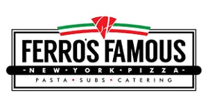 Ferro's Famous NY Pizza Logo