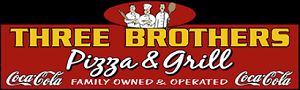 Three Brothers Pizza & Grill logo