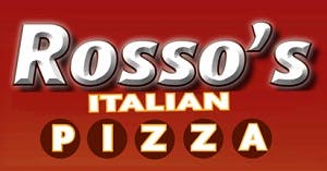 Rosso's Italian Style Pizza Logo