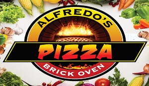 Alfredo's Brick Oven Pizza Logo