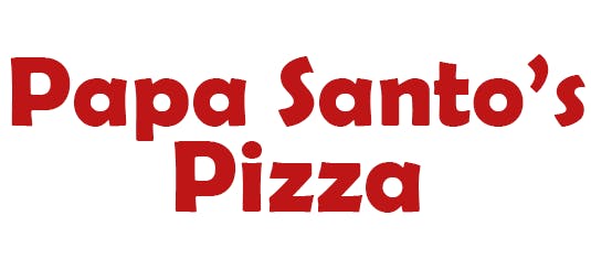 Papa Santo's Pizza Logo