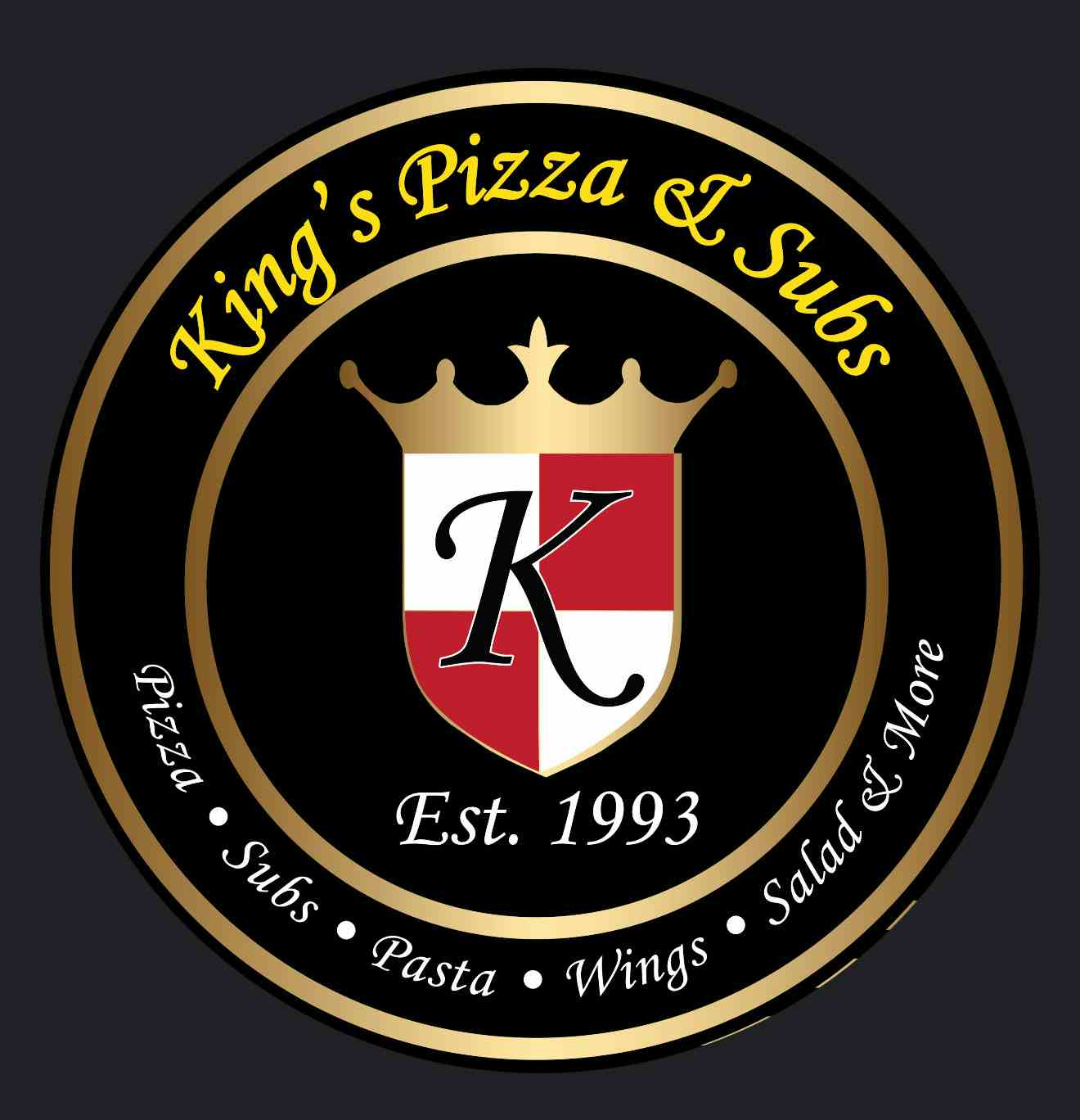 King's Pizza & Subs logo