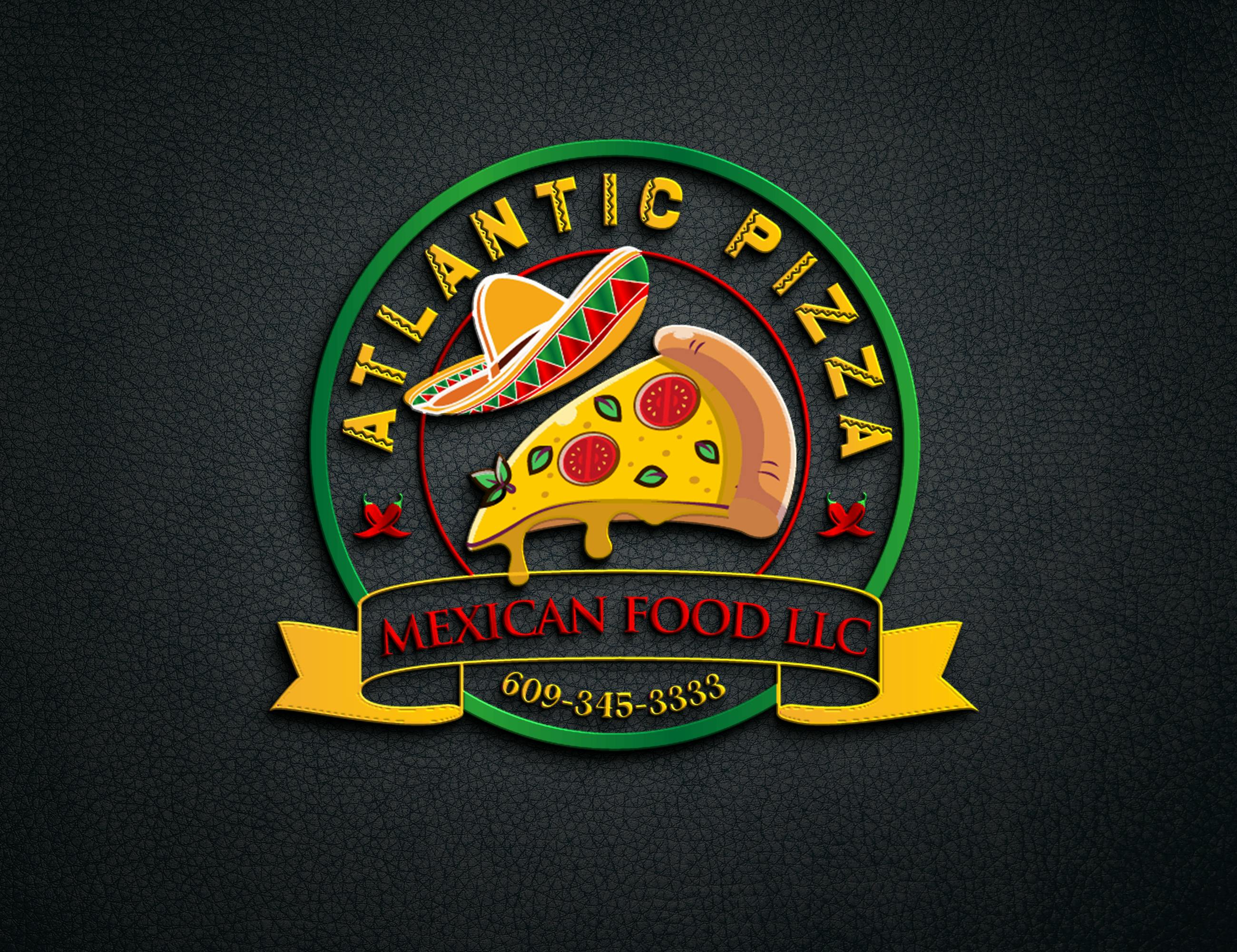 Atlantic Pizza & Authentic Mexican Food Logo