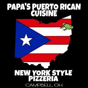 Papa's Puerto Rican Cuisine & Pizzeria Logo