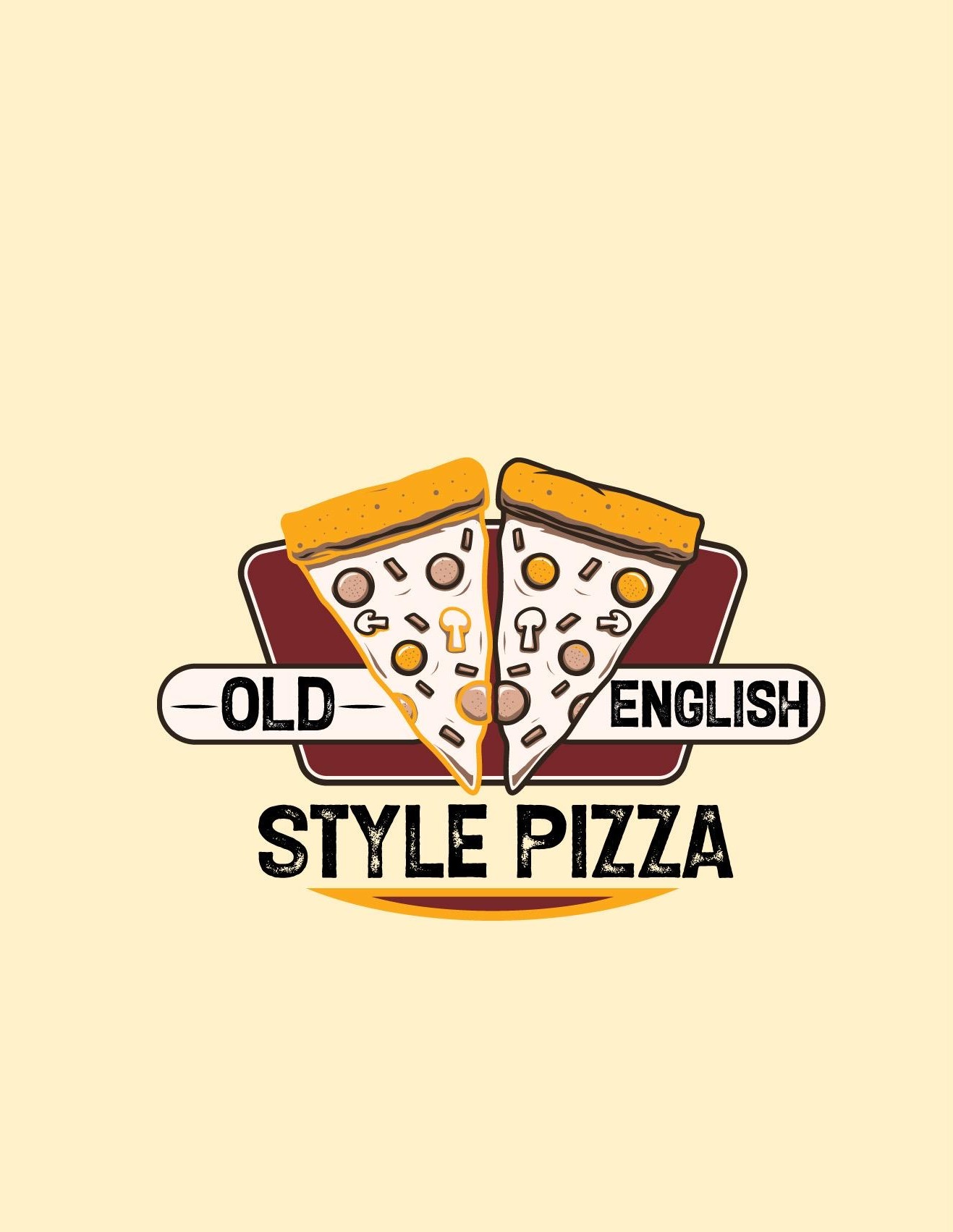 Old English Style Pizza