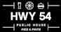 HWY 54 Public House Pies & Pints logo
