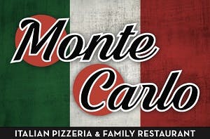 Monte Carlo Pizza & Family Restaurant Logo