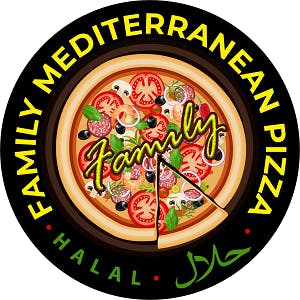 Family Mediterranean Pizza Logo
