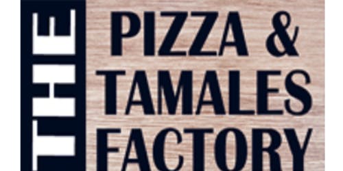 The Pizza & Tamales Factory Logo
