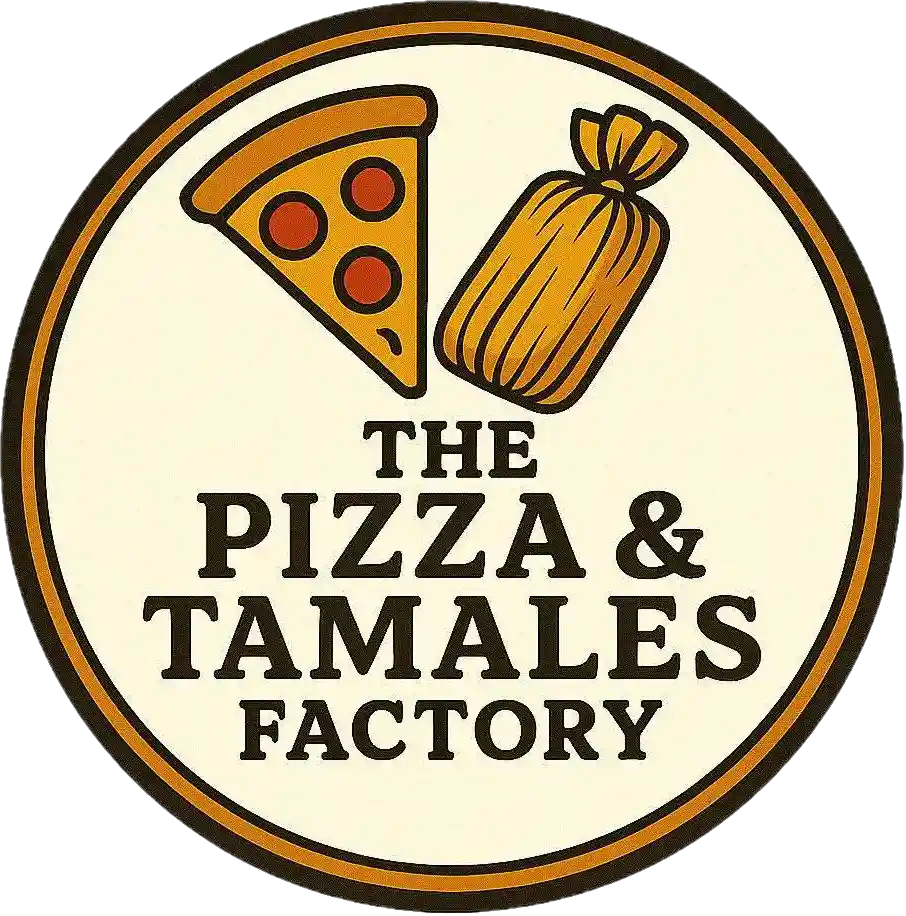 The Pizza & Tamales Factory logo