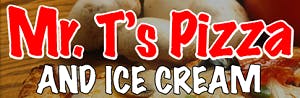 Mr T's Pizza & Ice Cream Logo