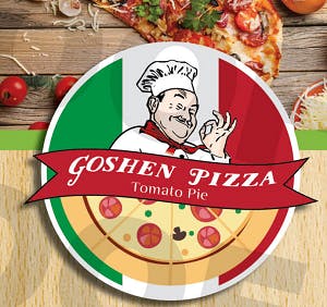 Goshen Pizza Tomato Pie Logo
