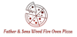 Father & Sons Wood Fire Oven Pizza logo