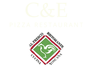 C&E Pizza Restaurant Logo