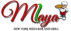 Maya New York Pizza Bar & Grill logo