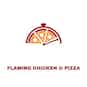 Flaming Chicken & Pizza logo