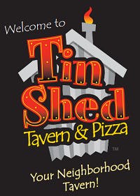 Tin Shed Tavern & Pizza Logo