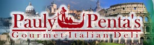 Pauly Penta's Gourmet Italian Deli Logo