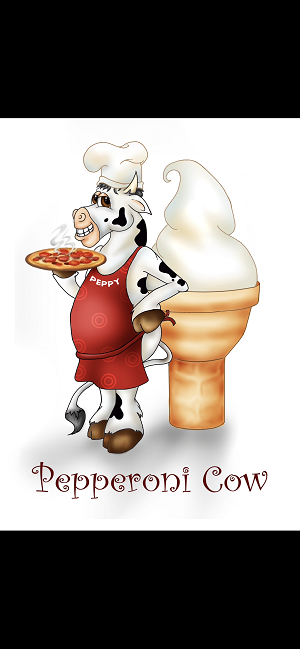 Pepperoni Cow logo