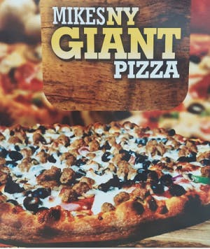 Mike's Giant New York Pizza Logo