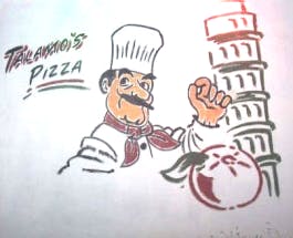 Talamo's Pizza Logo