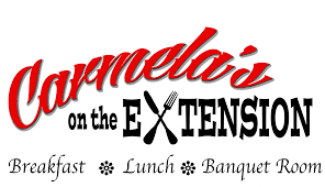 Carmela's On The Extension logo