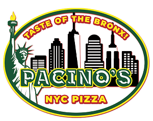 Mr. Pacino's Pizza and Wings logo