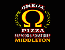 Omega Pizza logo