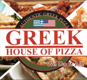 Greek House of Pizza Logo