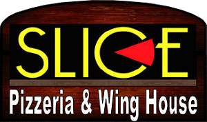 Slice Pizzeria & Wing House Logo